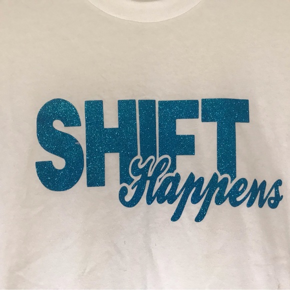 Other - Blue glitter letters